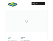 Tablet Screenshot of hotelgarghetti.com.br